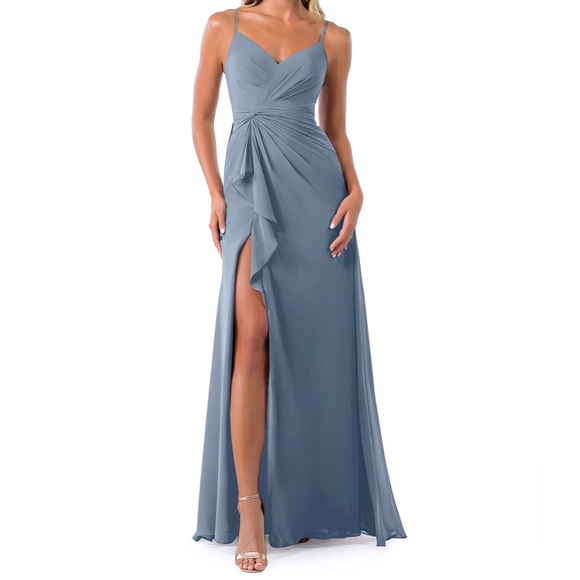 Azazie Emerald Twilight gown - Picture 1 of 2